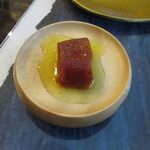 ブラッスリー ラルドワーズ - アリッサムでマリネした明太子