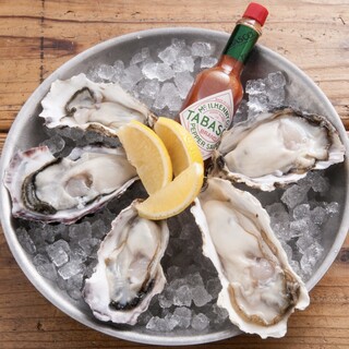 Oyster from all over the country are available