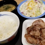 松屋 - 豚焼肉Ｗ定食