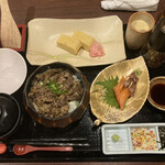 Wafuu Shunsai Morokoshiya - 牛まぶし御膳（1,280円＋税）