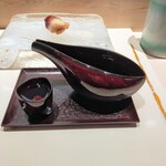 鮨 なかや - 素敵な酒器♡(連れがカブト虫みたい言うてたが…)