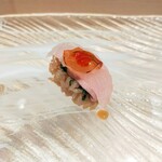 鮨 なかや - カワハギ肝入り