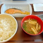 すき家 - 料理写真:鮭定食