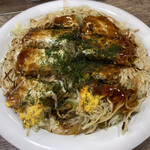 Okonomiyaki Mitchan Sohonten - スペシャルそば