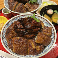 炭焼うな富士 名駅店 - 肝入りうなぎ丼
