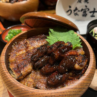 炭焼うな富士 名駅店 - 肝入り上ひつまぶし