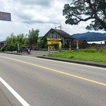 喫茶室モンテビアンカ - 早良街道から那珂川方面への分岐してしばらくすると。