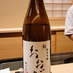 鮨 おおが - おおが純米吟醸、酒米は岡山県産朝日米、60%精米、福岡県二日市の大賀酒造が醸す鮨おおがオリジナル