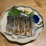 Takunomi Izakaya Gussanchi - しめ鯖。分厚い！！