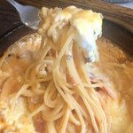 Wazuwasu - たっぷりチーズと特製ソースのスパゲッティグラタン　ニューヨーク風