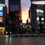 ふじ - 朝焼けでした