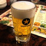 Isagosakaba - 135酒場 御徒町店　「生ビール」330円