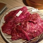 京やき肉よし田 - ハラミとあっさりカルビ