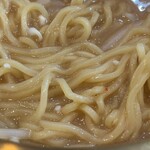 上州もつ次郎 - 麺アップ
