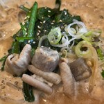 上州もつ次郎 - 具材アップ