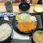 松のや - ロースかつ定食  ￥500