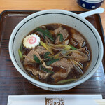 Sarashina - 飛騨牛肉そば 1280円。