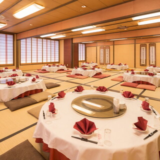 [Tatami tatami seats] This is a very popular space for groups.