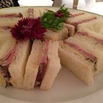 マイセン カフェ - 2013年7月ローストビーフとパルミジャーノの、サンド♪