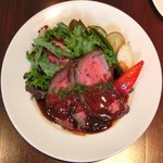 ヴィアート - ≪'13/06/27撮影≫木戸シェフ自慢 本日のスペシャリテ 1000円 のローストビーフ