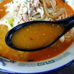 中華麺房 東龍 - 辛味程良い旨辛スープ♯