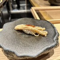 鮨やすぞう。 - えのきの昆布締め