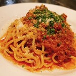 100% beef bolognese