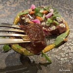 カーサ・デル・チーボ - 角がきっちりと立った猪のレバー