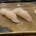 にぎり鮨 一五〇 - オオスジハタ　美味し〜い‼︎  2貫で1,000円は普通ならするでしょう^_^