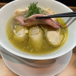 神保町 黒須 - 広島県産牡蠣の塩蕎麦