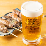 Aburishimizu - ビール＋串