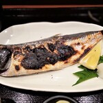 Ichie - 焼魚　鯵塩焼き