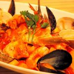 Italian Dining  The South - No.2　魚介のマリナーラソース　もちもち生フェットチーネ