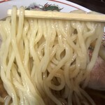 支那そば いしおか - 麺