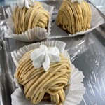 ふくふく - マロンベースのモンブラン(土日限定・日替わり)