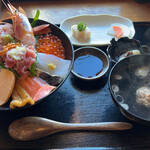 元気工房 絆の館 - 海鮮丼