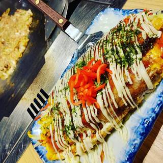 h Monja Okonomiyaki Sakafuneoyaji - とん平焼き