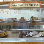 2013.07 来た～って感じのカウンター上に並ぶおかずくんたち、、ビールが飲みたくなります：笑