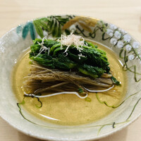 日本橋蛎殻町 すぎた - 芹のお浸し