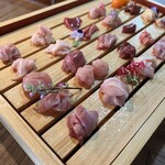 焼き鳥 ばもら - ご予約様、限定！24種刺し盛り。