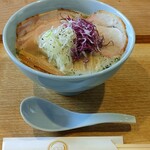 おだし香る自家製麺 弦乃月 - 花巻白湯