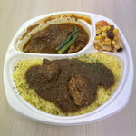 カレーの店 マボロシ - ポークカレー大辛大盛　うめえ