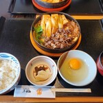Shabushabu Nihon Ryouri Kisoji - ロースすき焼定食