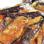 Stir-fried eggplant and minced meat