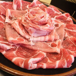 黒豚料理 あぢもり - 特選黒豚しゃぶ肉