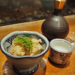 すし処 錦 - 鯛の子 ＆ 燗酒