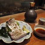 すし処 錦 - 太刀魚 造り