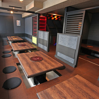 [Available for reserved] We also have sunken kotatsu and private rooms ◎ Great for casual meals and banquets
