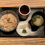 Kitashinchi Sugahara - 鯛と牛肉の炊き込みご飯