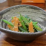 桶家乃隠居 - いんげんのごま和え